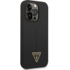 Guess GUHCP14XSltgk Iphone 14 Pro Max 6.7 black/Black Hardcase Silicone Triangle - (GUE002325-0)