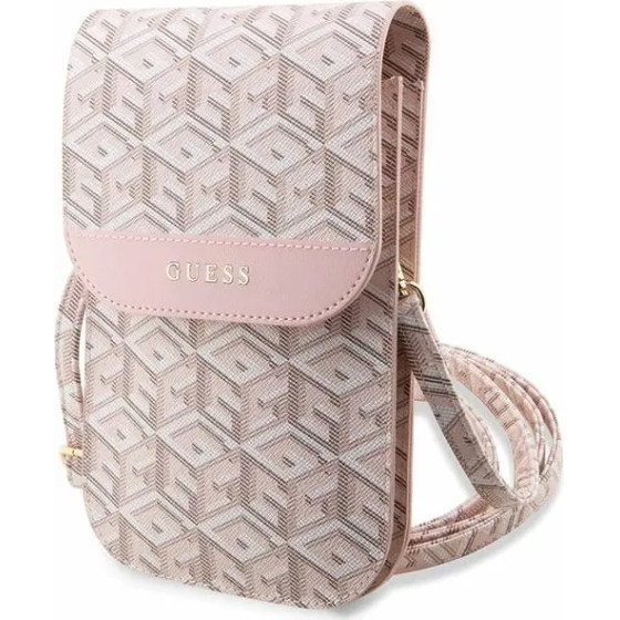 Guess Handbag Guwbhgcfsep pink/Pink Gcube Stripe - (GUE002885-0)