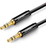 Ugreen Audio Cable Aux Straight Minijack 3.5 Mm 1m Black (AV112) - (50361-ugreen)