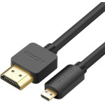 Ugreen Cable Hdmi - Micro Hdmi Cable 19 Pin 2.0v 4K 60Hz 30AWg 1.5m Black (30102) - (30102-ugreen)