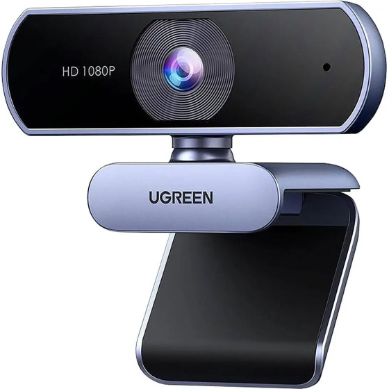Ugreen CM678 Usb Hd Webcam - Gray - (15728-ugreen)