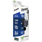 Energizer ��������� �������� Fast Charge �� USB-C 30W ������ �� Uk Plug - (A30UK)