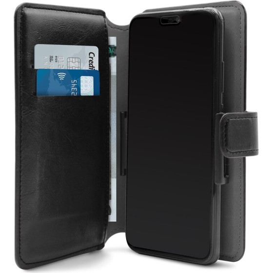 Puro Universal Wallet 360 � - Universal Swivel Pouch With Card slots, Size Xl (black) - (UNIWALLET4BLKXL)