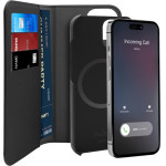 Puro Wallet Detachable - Case 2in1 For Iphone 14 Plus (Black) - (PUIPC1467BKMAG1BLK)