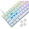 White Shark Mechanical Keyboard Blue Switch GK-004221 White - (SHINOBI-2-W-US-BLUE.SW)