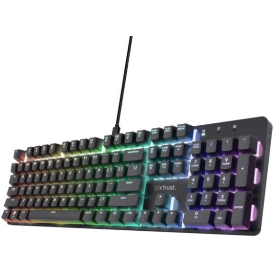 Trust GXT871 Zora Mechanical Keyboard Us - (25510)