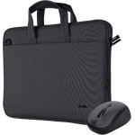 Trust Set Bag And Mouse Bologna Black - (24988)