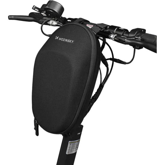 Wozinsky Waterproof Scooter Bar Bag Scooter Bag 4l Black - (WSB1BK)