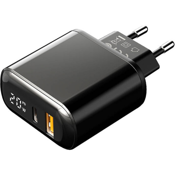 Mcdodo Pd 20W 2xUsb + USB-C Power Charger (black) - (CH-7170)
