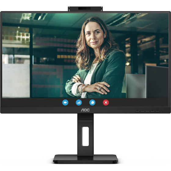 AOC Ips Webcam Monitor 27'' With Speakers - (Q27P3CW)