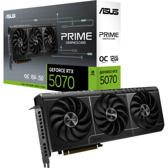 Asus Vga PRIME-RTX5070-O12G, 12GB, GDDR7 - (90YV0M10-M0NA00)