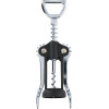 Alpina - Corkscrew / stainless steel wine opener 17 cm (black / silver) - (871125217025)