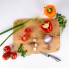Alpina - Cutting board in bamboo wood 38x28 cm - (871125218070)