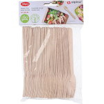 Alpina - Disposable wooden forks 16 cm 50 pcs - (871125226693)