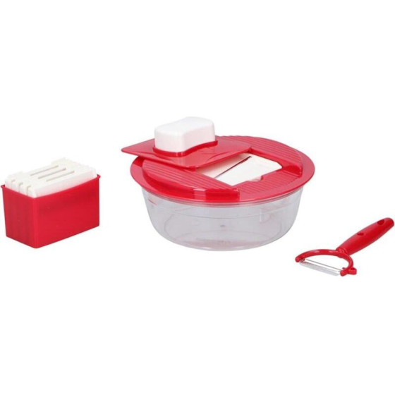 Alpina - Multifunction grater with a container + peeler - (8711252107707)