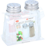 Alpina - Salt and pepper shakers in glass 2 pcs. - (8711252148045)