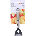 Alpina - Stainless steel vegetable peeler 18,5 cm (silver) - (871125210798)