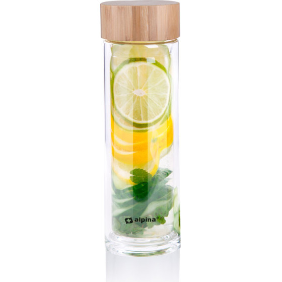Alpina - Thermal glass bottle (double wall) 450 ml - (8711252267517)