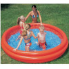 Bestway - 3-chamber inflatable pool 152x30cm (Red) - (6942138915662RED)