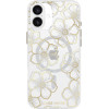 Case-Mate Floral Gems MagSafe - Case for iPhone 16 Plus (Gold) - (CM054374)
