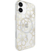 Case-Mate Floral Gems MagSafe - Case for iPhone 16 Plus (Gold) - (CM054374)