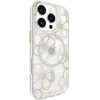 Case-Mate Floral Gems MagSafe - Case for iPhone 16 Pro (Gold) - (CM054416)