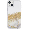 Case-Mate Karat - Case decorated in gold for iPhone 14 Plus (Marble) - (CM049248)