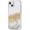 Case-Mate Karat - Case decorated in gold for iPhone 14 Plus (Marble) - (CM049248)