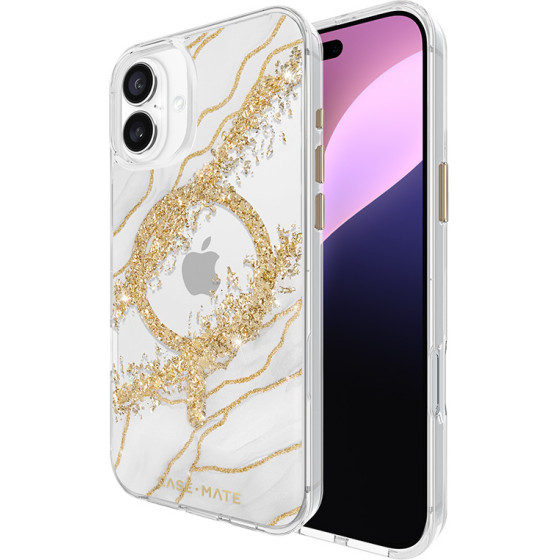 Case-Mate Karat MagSafe - Case for iPhone 16 Plus (Granite) - (CM054724)