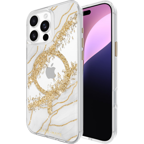 Case-Mate Karat MagSafe - Case for iPhone 16 Pro Max (Granite) - (CM054614)