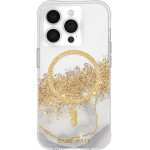 Case-Mate Karat MagSafe - Gold Decorated iPhone 15 Pro Case (Marble) - (CM051480)
