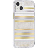 Case-Mate Pearl Stripes MagSafe - Case decorated with mother-of-pearl for iPhone 14 Plus (Pearl Stripes) - (CM049272)