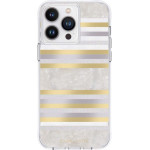 Case-Mate Pearl Stripes MagSafe - Case decorated with mother-of-pearl for iPhone 14 Pro Max (Pearl Stripes) - (CM049316)