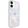 Case-Mate Soap Bubble MagSafe - Case for iPhone 16 (Iridescent) - (CM054330)