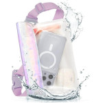 Case-Mate Soap Bubble Waterproof Phone Belt Bag - Waterproof Crossbody Bag / Pouch for Smartphones (Iridescent) - (CM048620-05)