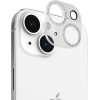 Case-Mate Sparkle Lens Protector - Protective Glass for iPhone 15 / iPhone 15 Plus Camera (Twinkle) - (CM051700)