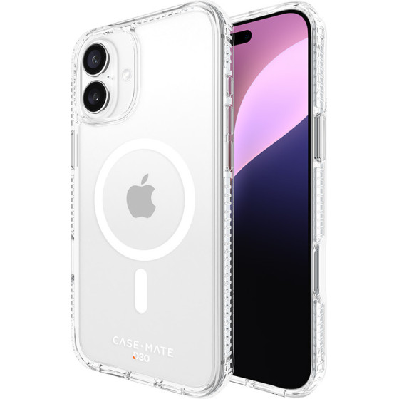 Case-Mate Tough D3O MagSafe - Case for iPhone 16 Plus (Clear) - (CM054370)