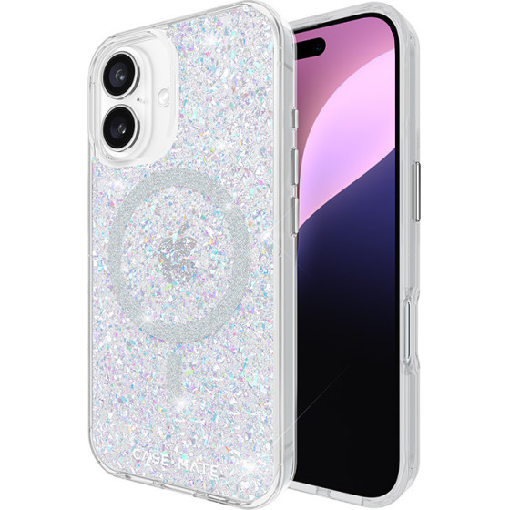 Case-Mate Twinkle MagSafe - Case for iPhone 16 (Disco) - (CM054334)