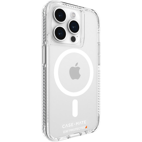 Case-Mate Ultra Tough plus D3O MagSafe - iPhone 15 Pro Case (Clear) - (CM051486)