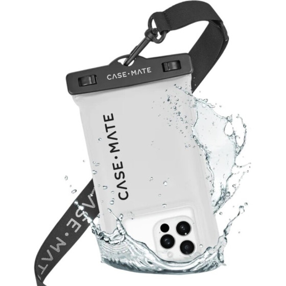 Case-Mate Waterproof Floating Pouch - Waterproof Smartphone Case (Sand Dollar) - (CM054246)