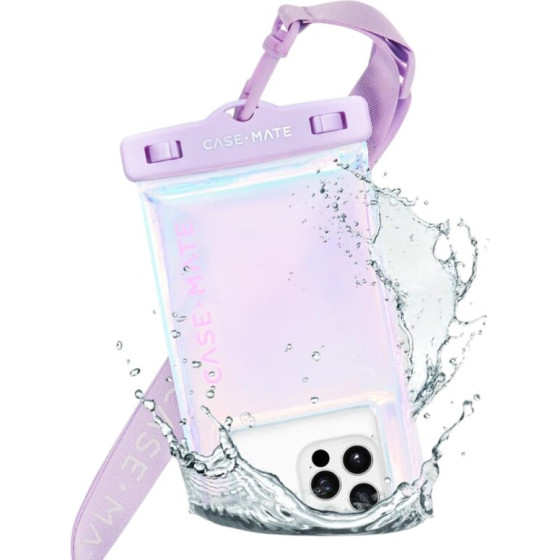 Case-Mate Waterproof Floating Pouch - Waterproof Smartphone Case (Soap Bubble) - (CM053384)