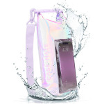 Case-Mate Waterproof Mini Phone Bucket Dry Bag - Waterproof bag with phone pocket up to 7'' (Soap Bubble) - (CM052390)