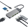 Green Cell - Docking station HUB USB-C HDMI 4K DEX SD & MicroSD card slot USB 3.1 - (HUBGC01)
