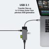 Green Cell - Docking station HUB USB-C HDMI 4K DEX SD & MicroSD card slot USB 3.1 - (HUBGC01)