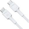 Green Cell PowerStream - USB-C - USB-C cable 120 cm Power Delivery 60W, QC 3.0 (white) - (KABGC30W)