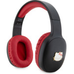 Hello Kitty Metal Logo Oval Shape - Bluetooth V5.3 wireless in-ear headphones (black) - (HKBHA1BKHLMK)