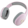 Hello Kitty Metal Logo Oval Shape - Bluetooth V5.3 wireless in-ear headphones (pink) - (HKBHA1BKHLMP)