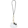 Hello Kitty Phone Strap Charm Kitty Head - Phone Pendant (black) - (HKCPMKHK)
