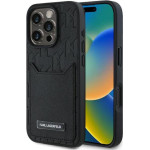 Karl Lagerfeld Cardslots Monogram - Case for iPhone 16 Pro Max (black) - (KLHCP16XPGKHPRPK)