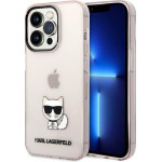 Karl Lagerfeld Choupette Body - Case for iPhone 14 Pro Max (Pink) - (KLHCP14XCTTRI)